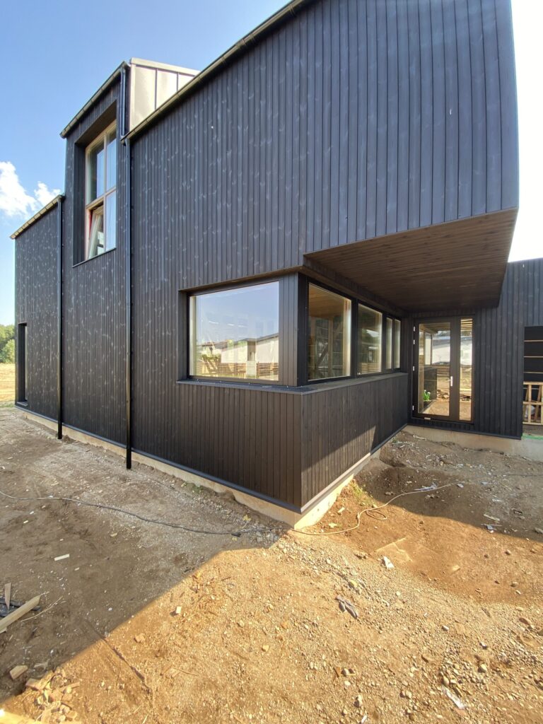 12 bičiulių (Aušros g. 1, 3, 5, 7, 9, 11, 13, 15, Pabalių k.) - Private house community - construction photos