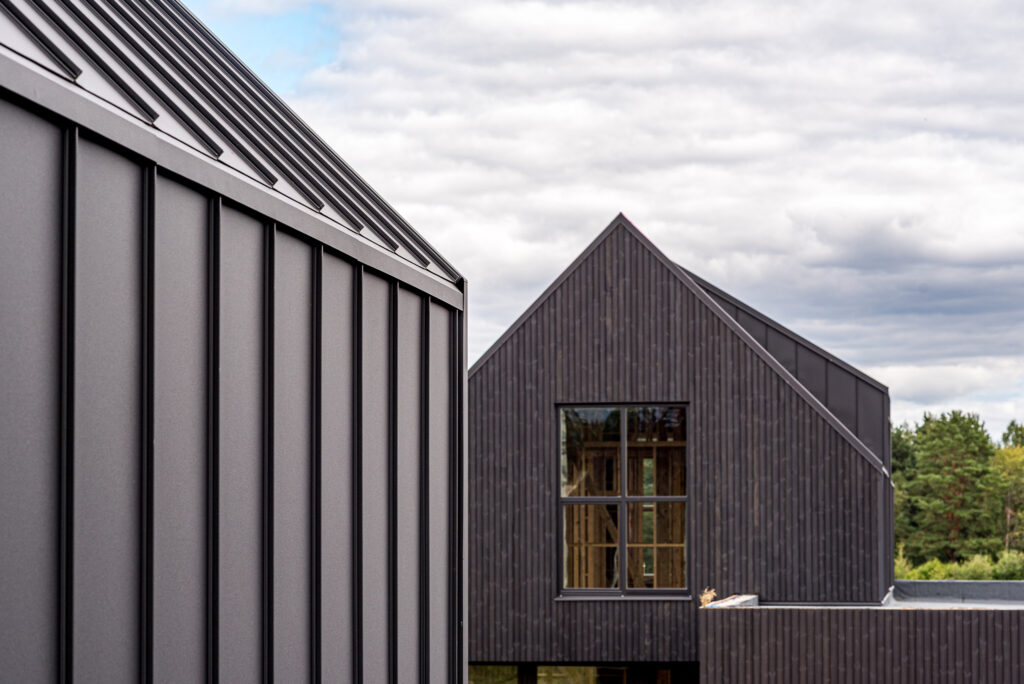 12 bičiulių (Aušros g. 1, 3, 5, 7, 9, 11, 13, 15, Pabalių k.) - Private house community - construction photos