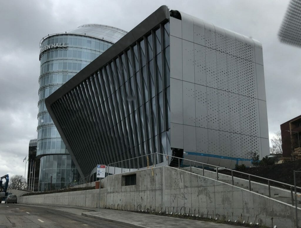 Green Hall 3 (Upės g. 9) - Office center - construction photos