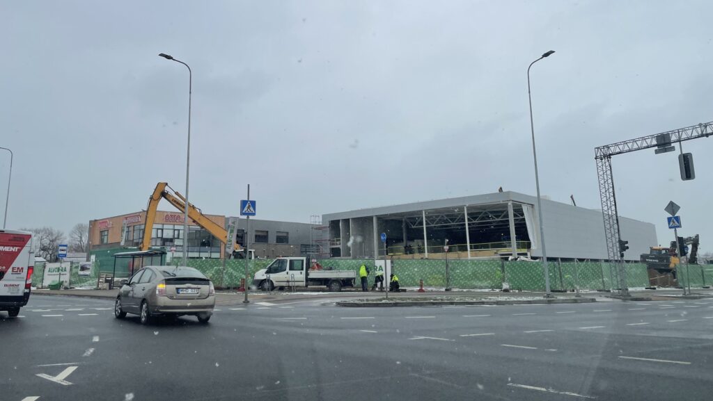 LIDL Liepkalnio g. 102A (Liepkalnio g. 102A) - Food store - construction photos