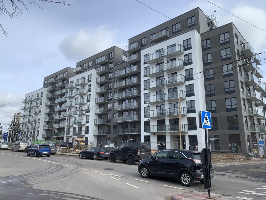 Verkių sodas 3 etapas (Verkių g. 39) - Multi apartment - construction photos