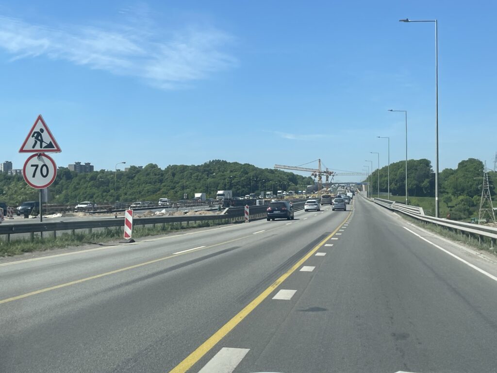 Islandijos pl. Kleboniškio tiltas 2 etapas (Islandijos pl.) - Tilts - būvdarbu attēli
