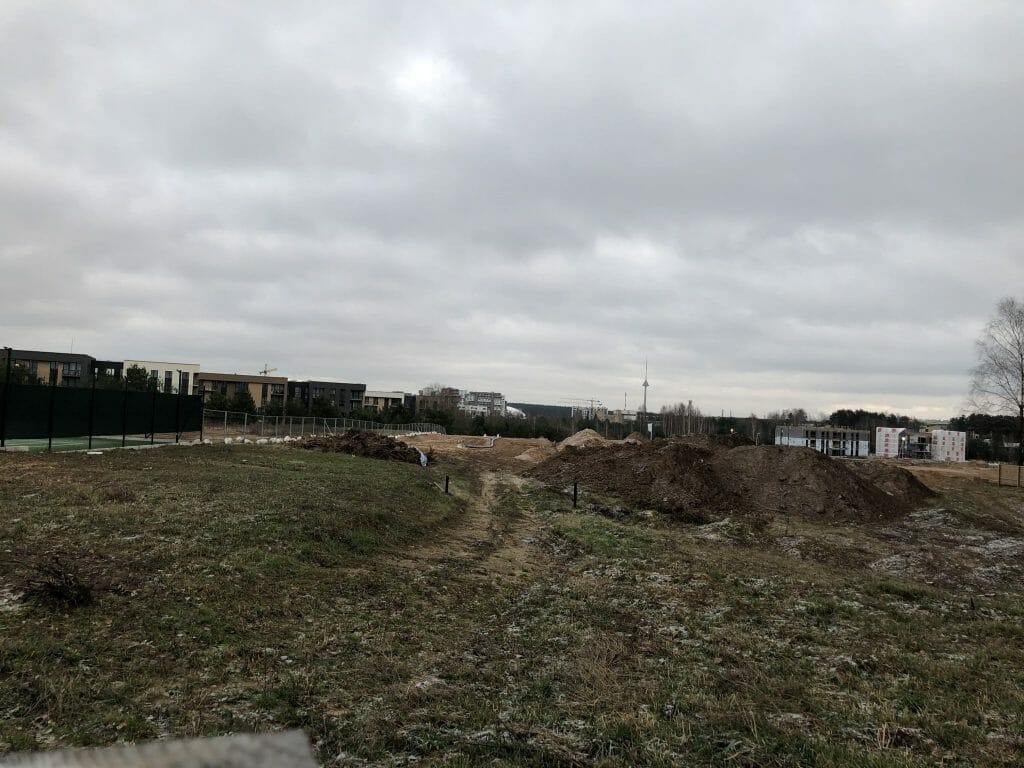 Gilužio rivjera 1 etapas (Gilužio g. 33, 35, 37) - Multi apartment - construction photos