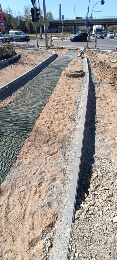 Baltupio g. dviračių takas iki Didlaukio g. (Baltupio g.) - Bike path - construction photos