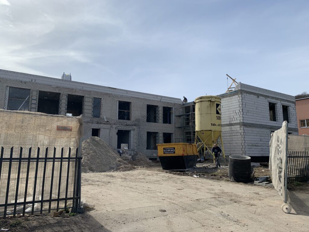 Darželis Jūratės g. (Jūratės g. 19) - Primary and secondary education - construction photos
