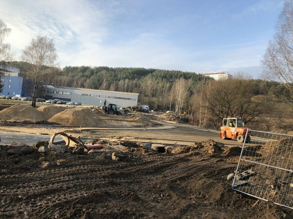 Neries senvagės slėnis (Linkmenų g.) - Bike path, Park - construction photos