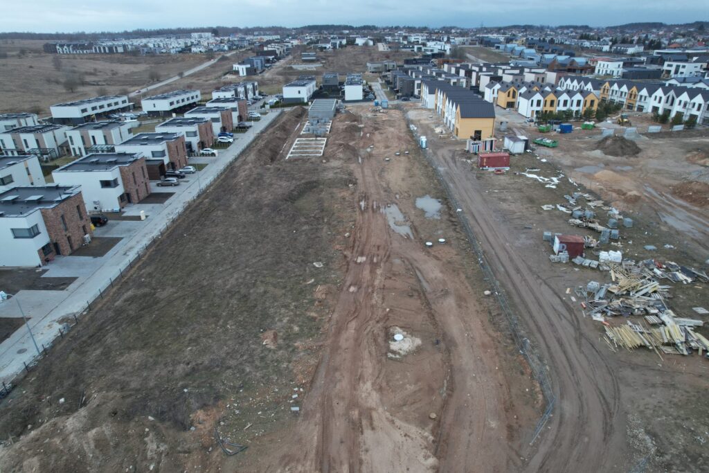 Baskų g. 15 (Baskų g. 15) - Row housing - construction photos