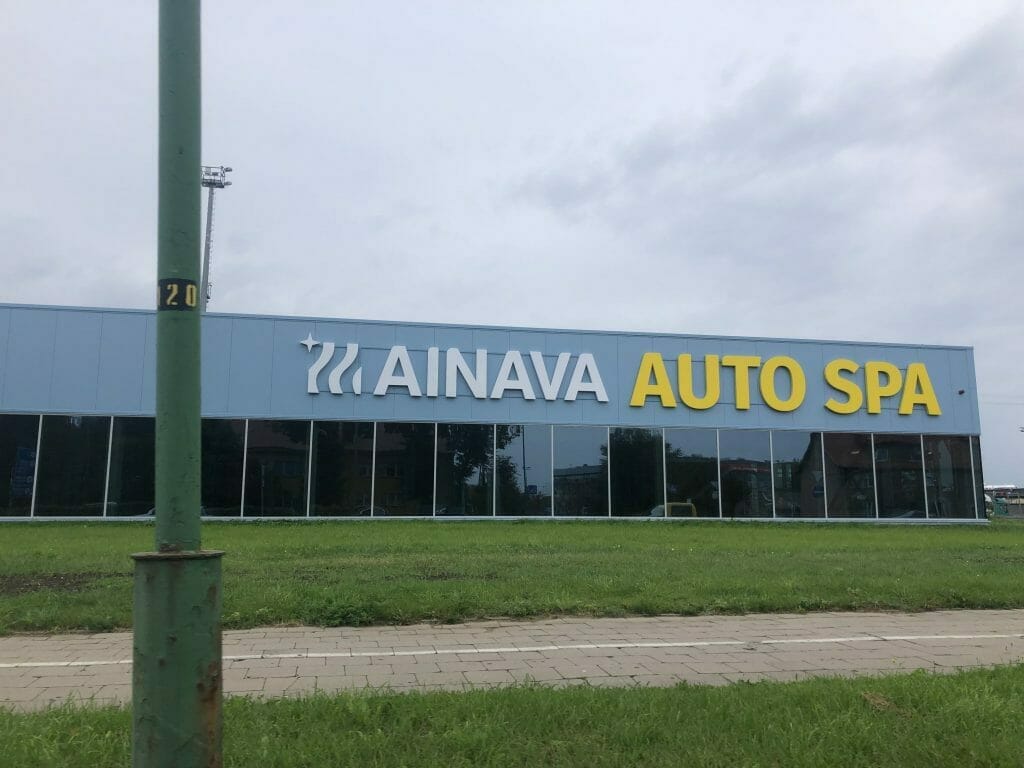 AINAVA plovykla (Minijos g. 96) - Car wash - construction photos