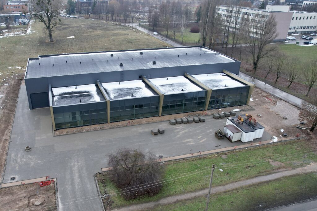 Garažų g. 7 (Garažų g. 7) - Shopping center - construction photos