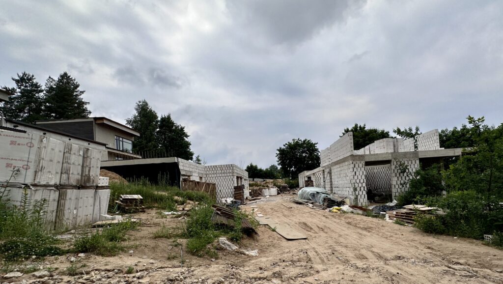 Terasų g. 15, 17 (Terasų g. 15, 17) - Row housing - construction photos