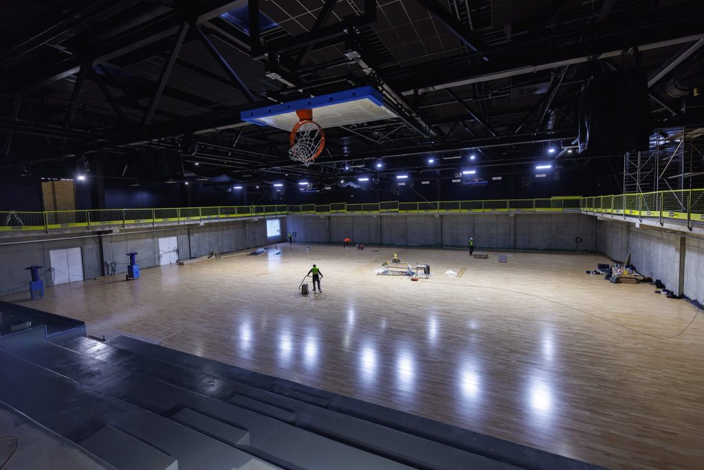 Aerocity Dariaus ir Girėno g. 40 (Dariaus ir Girėno g. 40) - Office center, Sports arena - construction photos