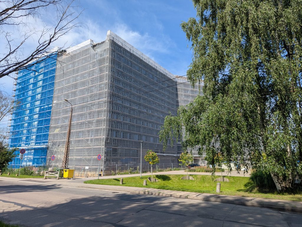 Latvijas Universitātes Akadēmiskais centrs - 3.kārta - Rakstu māja (Jelgavas iela 1) - Higher education - construction photos