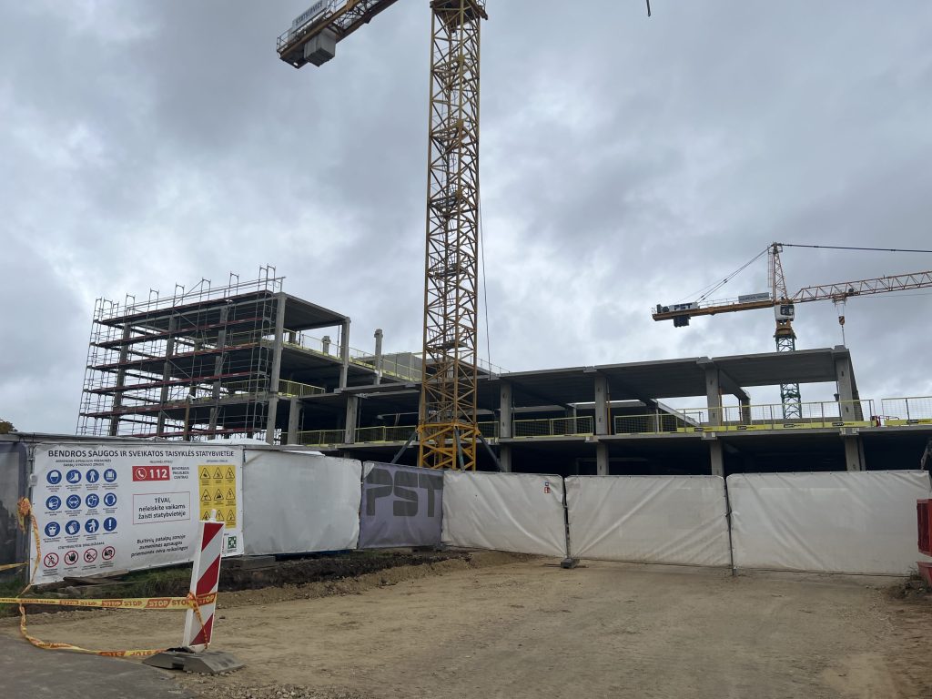 Partizanų g. 75 (Partizanų g. 75) - Office center, Shopping center, Warehouse / Distribution center - construction photos