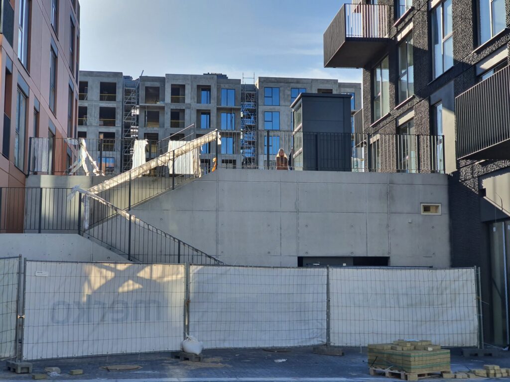 Vilnelės skverai 2 etapas (Manufaktūrų g. 7) - Multi apartment - construction photos