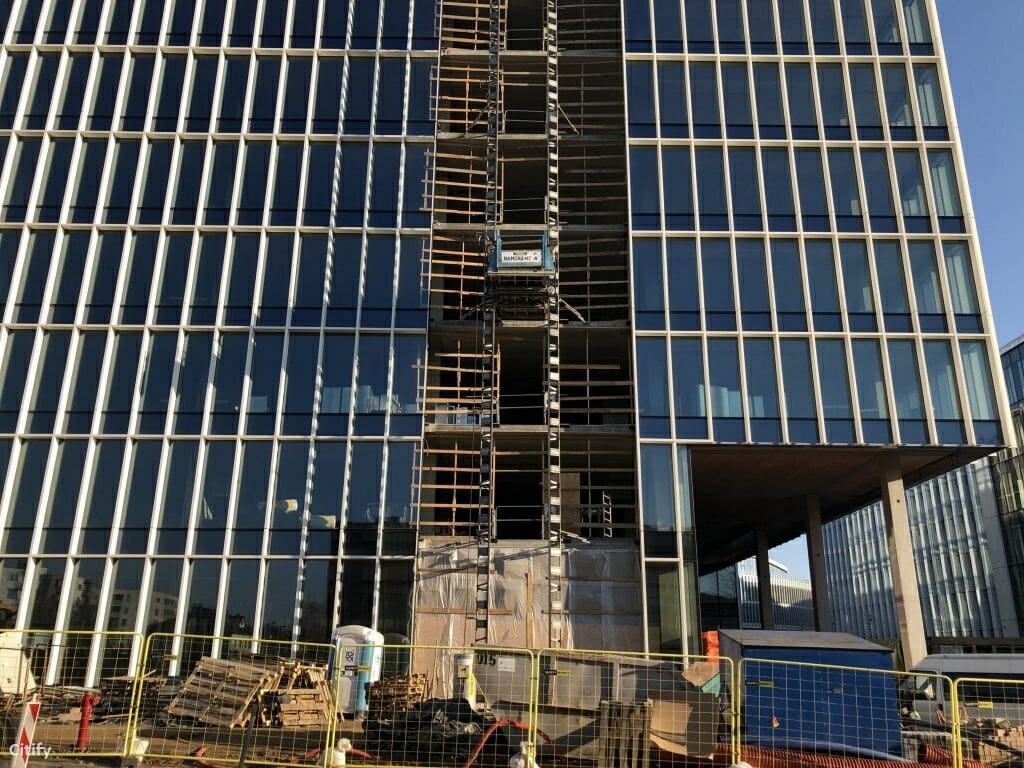 CORE (Ukmergės g. 126) - Office center - construction photos