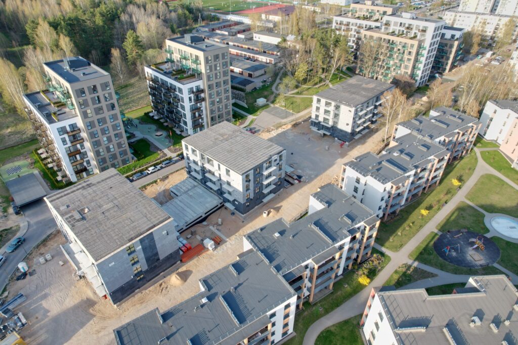 B Kvadratu (Bajorų kel. 29) (Bajorų kel. 29) - Multi apartment - construction photos