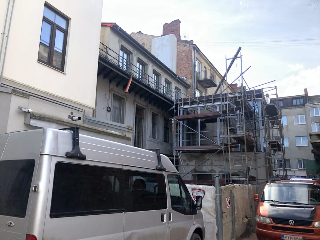 Laisvės al. 44 (Laisvės al. 44) - Office center - construction photos