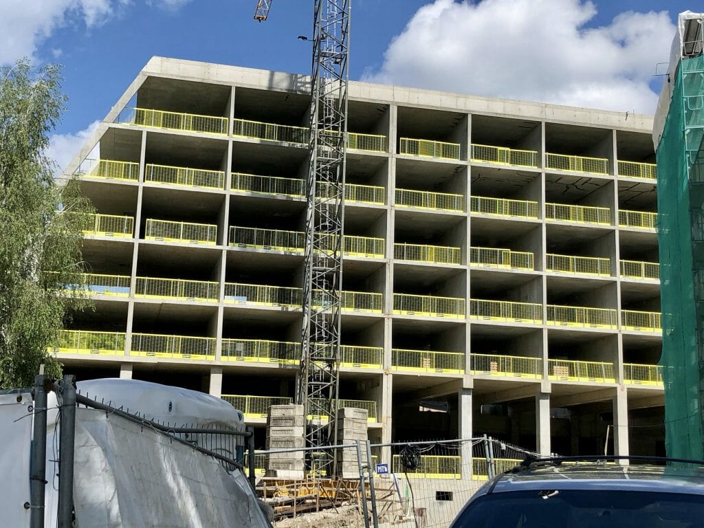 AMPÉRA (Rinktinės g. 2) - Daudzdzīvokļu nams, Biroju centrs - būvdarbu attēli