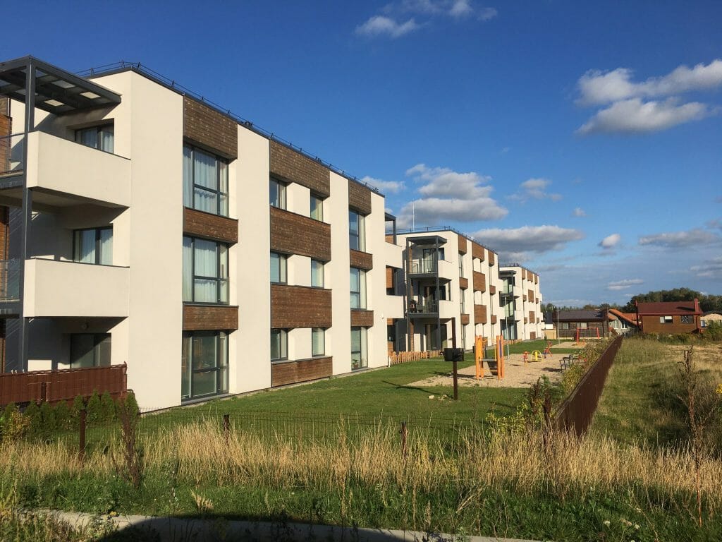 Antakalnio gintaras (Taurijos g.) - Multi apartment - construction photos