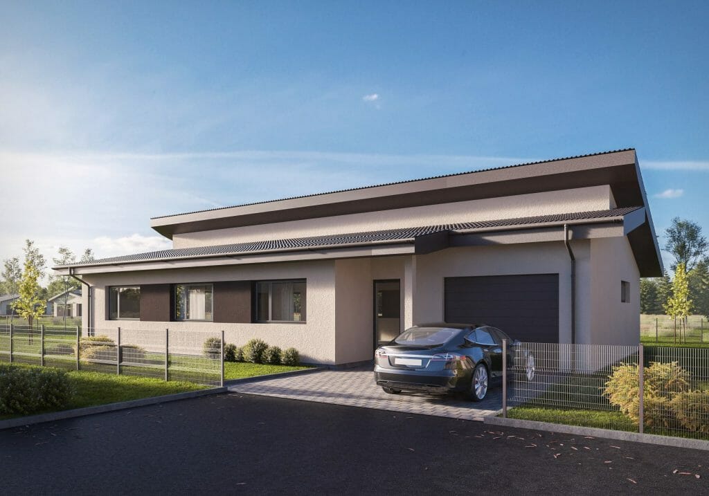 17 perlų (Uždaroji g.) - Private house community - visualization