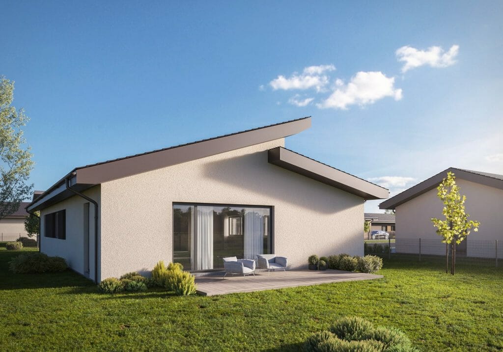 17 perlų (Uždaroji g.) - Private house community - visualization