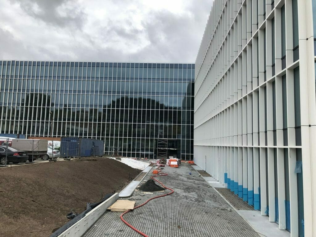 CORE (Ukmergės g. 126) - Office center - construction photos