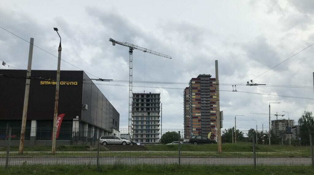 Skylum 1 etapas (Viršilų g. 6) - Daugiabutis - statybų nuotraukos