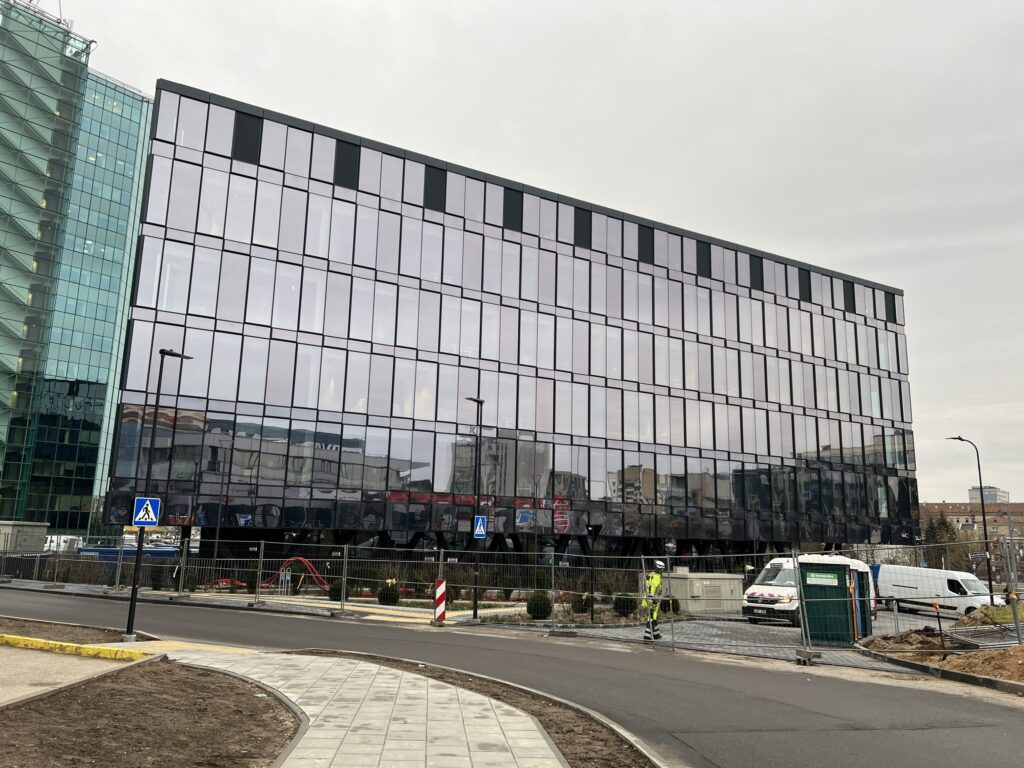 Teltonika Saltoniškių g. (Saltoniškių g. 14) - Office center - construction photos