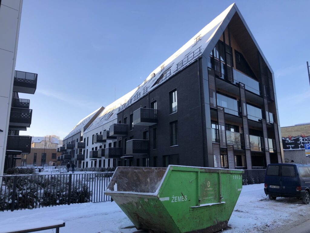 PAUPYS 7 etapas (Aukštaičių g. 19, Paupio g. 50) - Multi apartment - construction photos