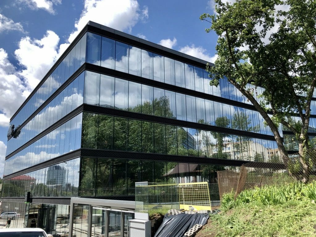 SEB administracinis (Gedimino Baravyko g. 4) - Biroju centrs - būvdarbu attēli