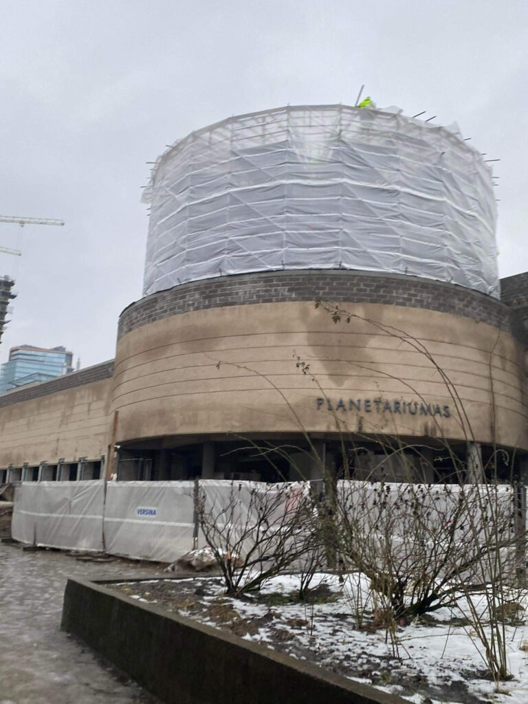 Vilniaus STEAM centras (Konstitucijos pr. 12A) - Primary and secondary education - construction photos