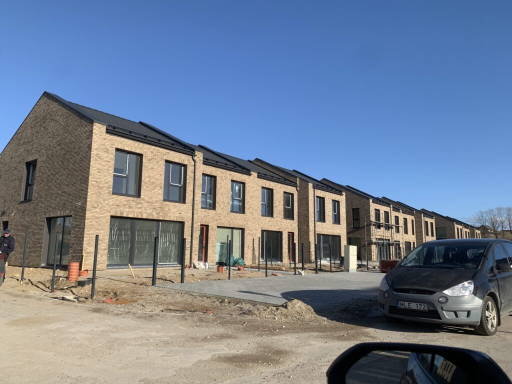 Gabijos g. namai (Gabijos g.) - Sublokuoti namai - statybų nuotraukos