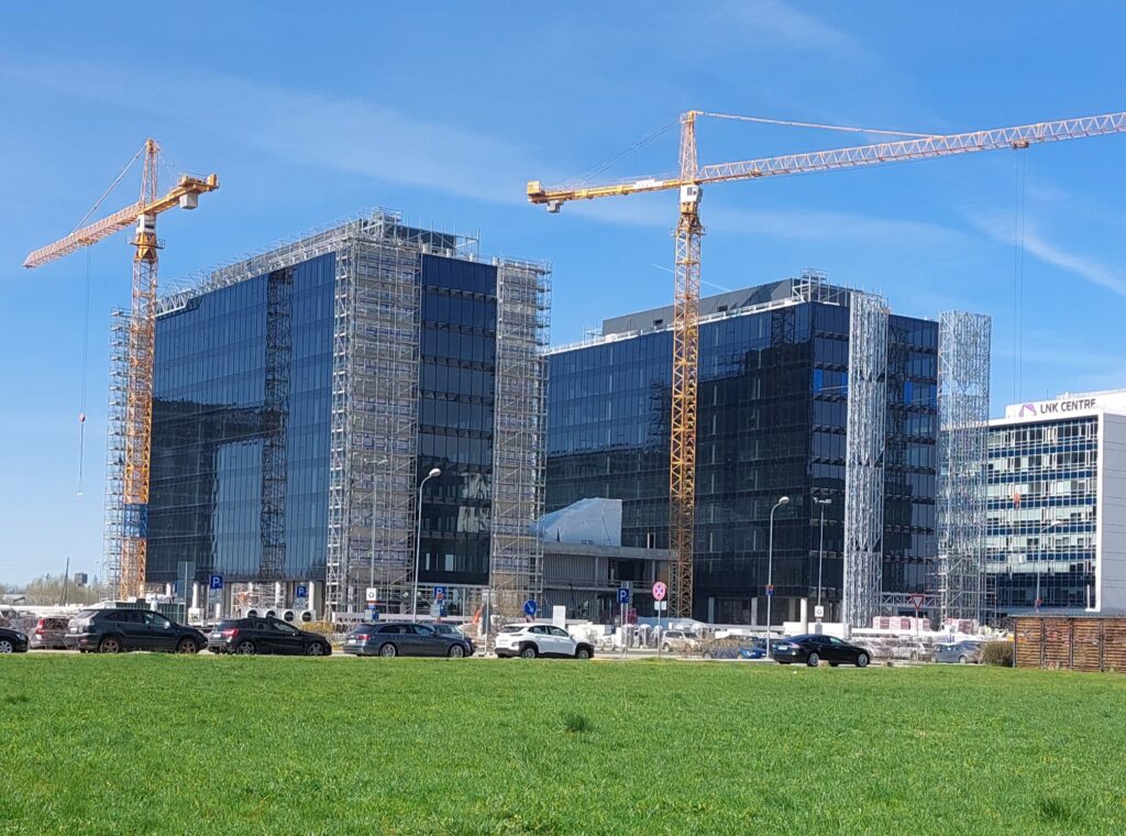 Elemental Business Centre (Skanstes iela 25) - Office center - construction photos