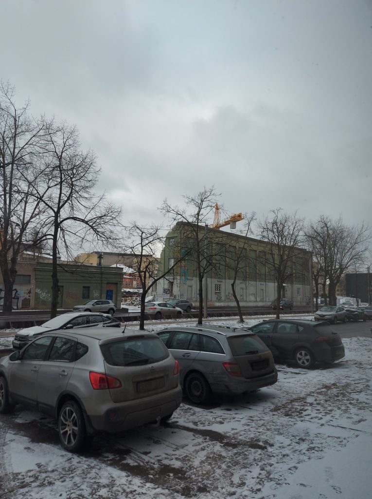 Naujamiesčio trio (Panerių g. 34) - Daudzdzīvokļu nams - būvdarbu attēli