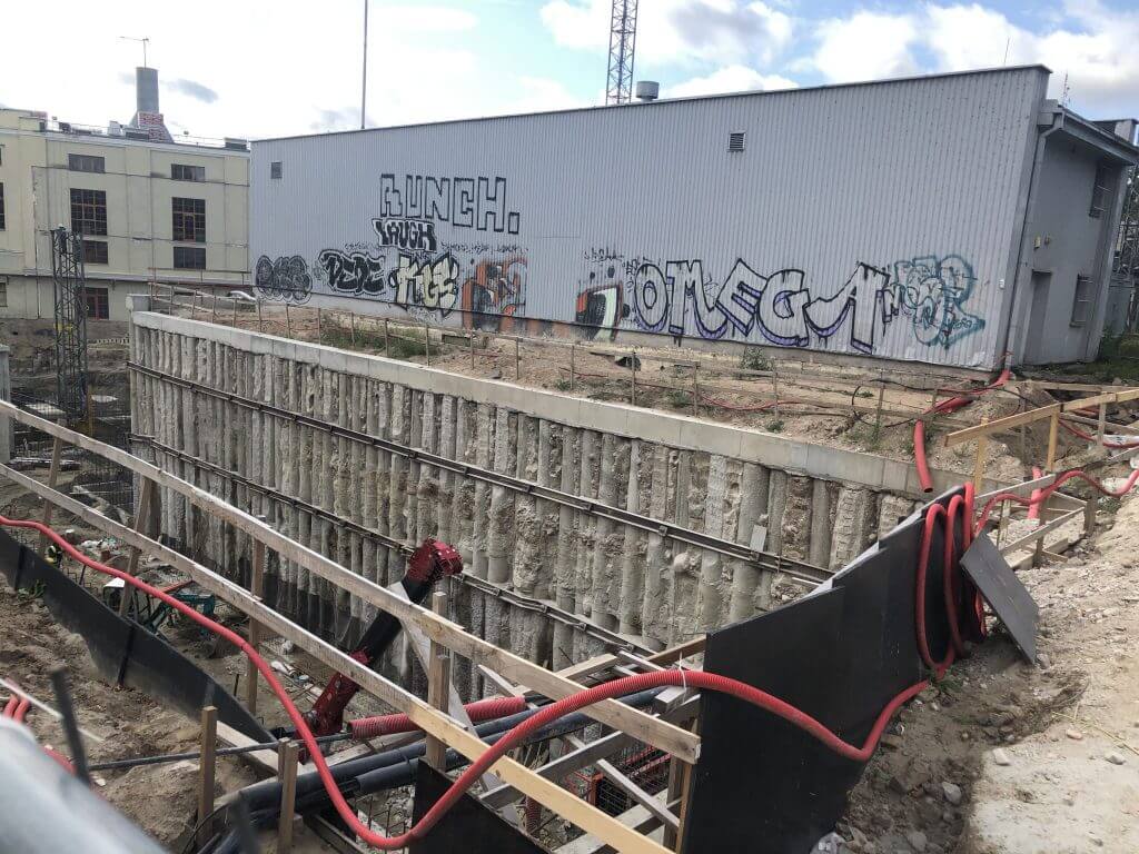 AMPÉRA (Rinktinės g. 2) - Daudzdzīvokļu nams, Biroju centrs - būvdarbu attēli