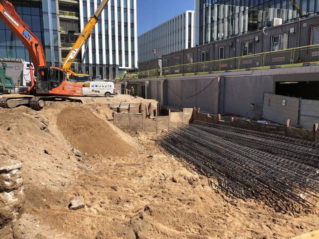 Saltoniškių 7 (S7) 4 etapas (Saltoniškių g. 7C) - Office center - construction photos