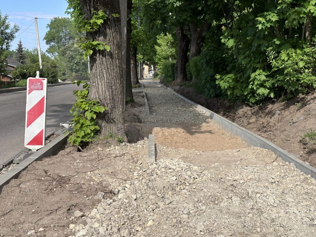 Ramaus eismo A. Kojelavičiaus g. (A. Kojelavičiaus g.) - Street - construction photos