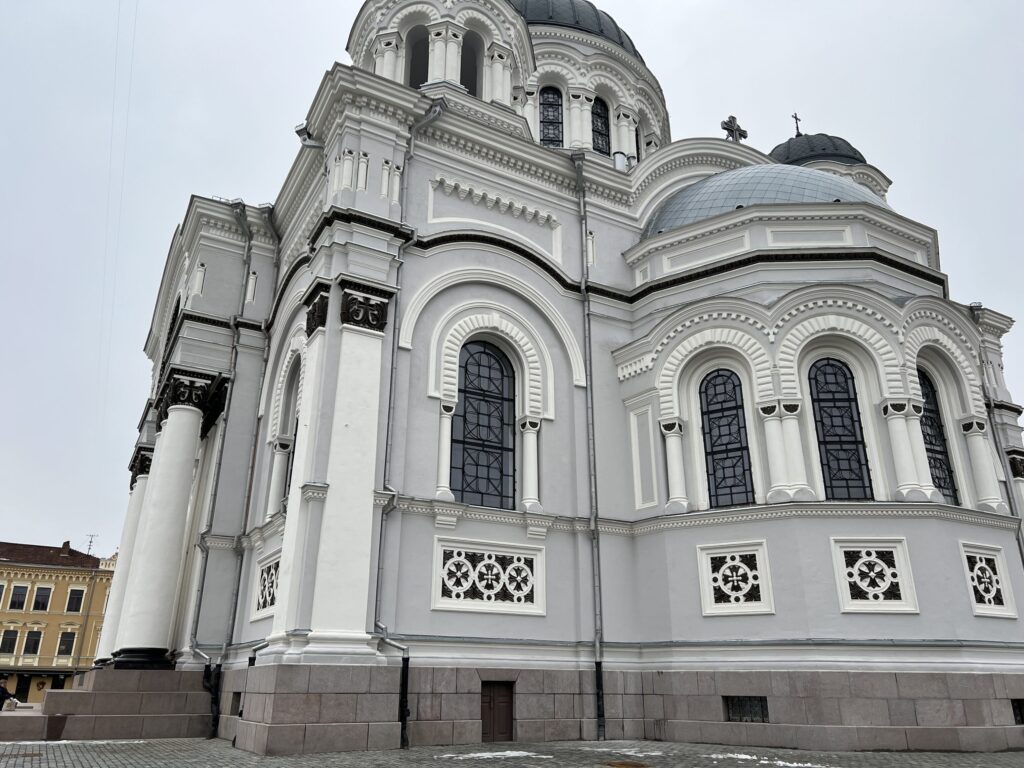 Kauno Soboro rekonstrukcija (Nepriklausomybės a. 14) - House of worship - construction photos