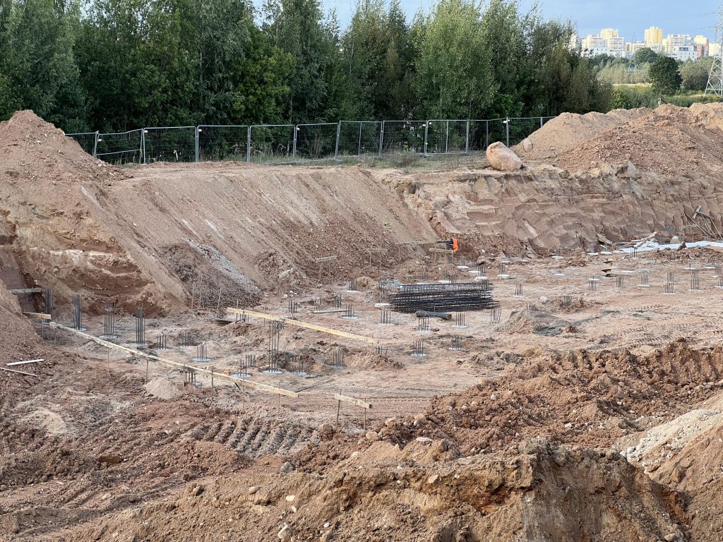 Mo Villas (sublokuoti namai) (Mozūriškių g. 240) - Row housing - construction photos