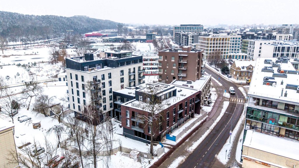 Nexto (Linkmenų g. 4) - Multi apartment - construction photos