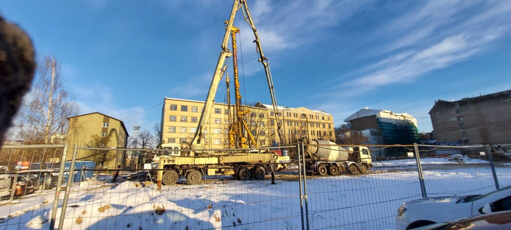 Heart of Hanza (Hanzas iela 3B) - Daugiabutis, Kita komercija - statybų nuotraukos
