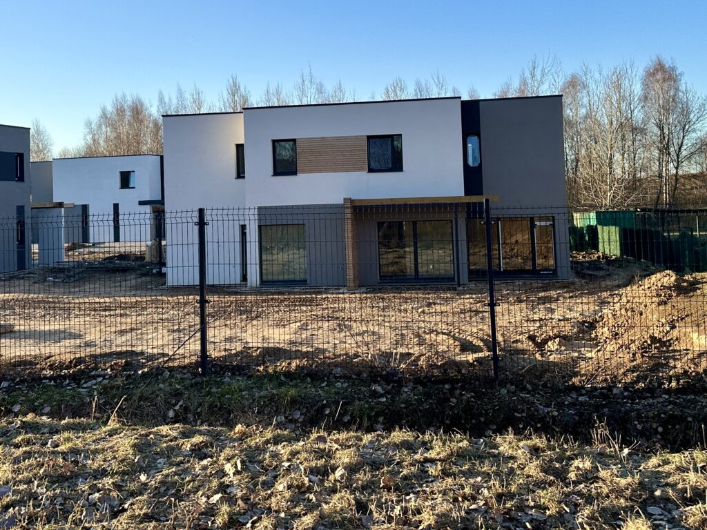 Pupojų parkas 2 etapas (namai 4 - 9) (Skaisterių g. 9, 11, 13, 15, 17, 19) - Row housing - construction photos