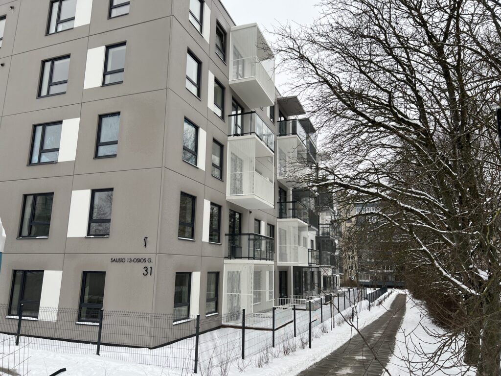 Karoliniškių namai 2 etapas (Sausio 13-osios g. 31) - Daugiabutis - statybų nuotraukos