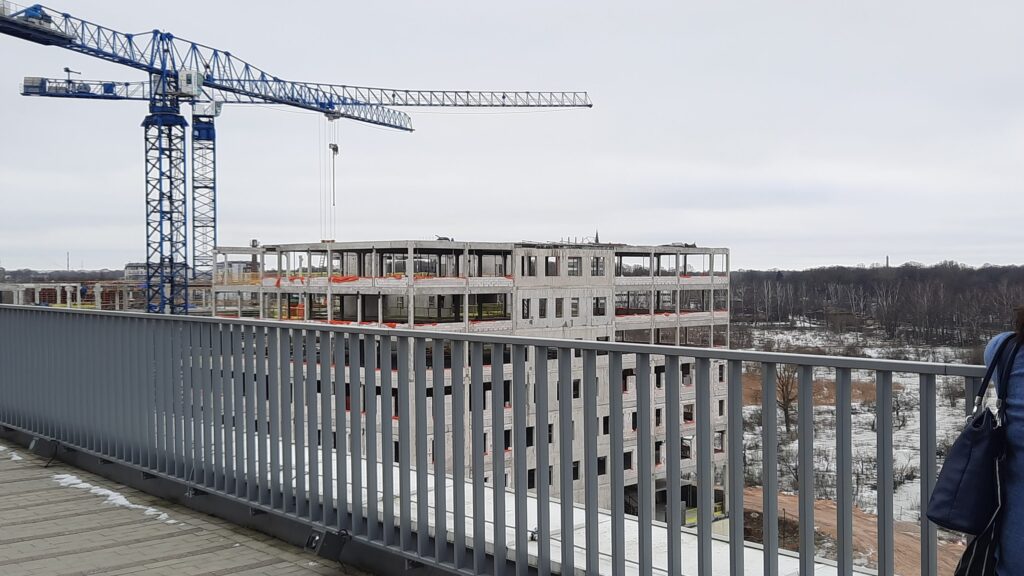 Latvijas Universitātes Akadēmiskais centrs - 3.kārta - Rakstu māja (Jelgavas iela 1) - Higher education - construction photos