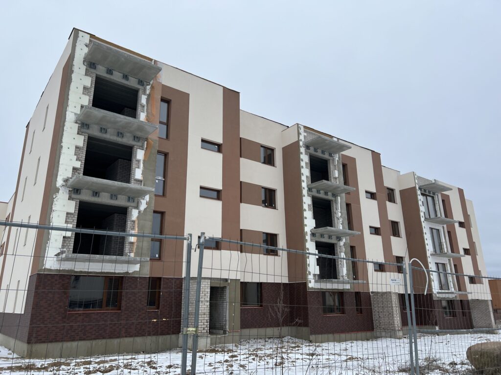 Horizontai (rytų, pietų, šiaurės) (Simono Grunau g. 34, 36, 38) - Multi apartment - construction photos