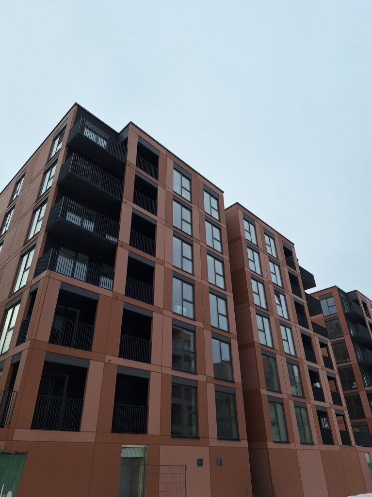 Vilnelės skverai 2 etapas (Manufaktūrų g. 7) - Multi apartment - construction photos