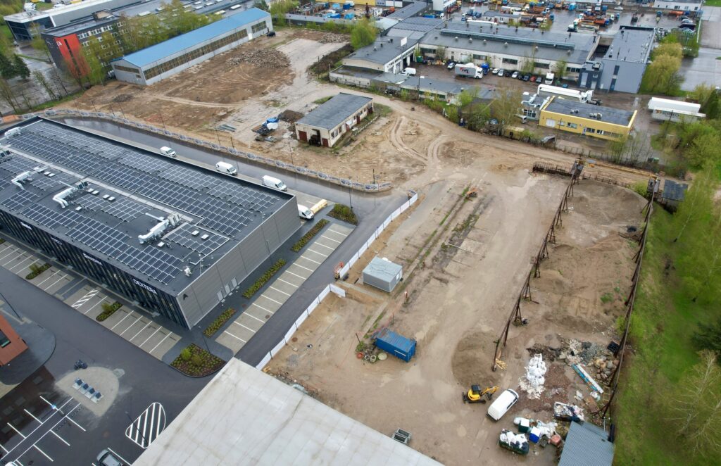 eMarket City 2 etapas (Eišiškių pl. 36) - Kaubanduskeskus, Laohoone - ehituse fotod