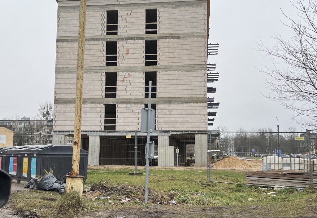 Skandea (V. Krėvės pr. 28B) - Multi apartment - construction photos