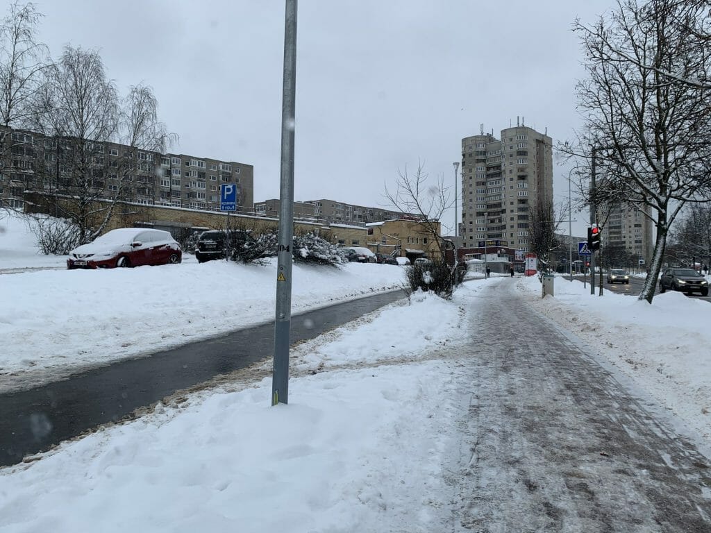 S. Stanevičiaus g. dviračių takas (S. Stanevičiaus g.) - Bike path - construction photos
