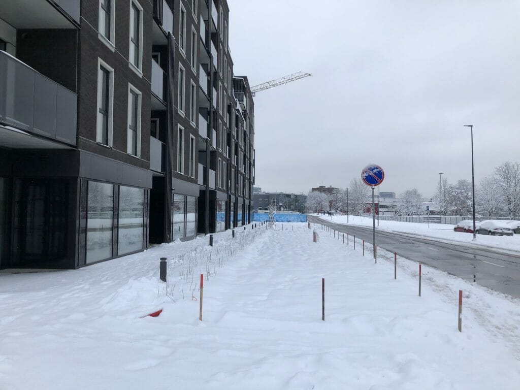 Naujasis Skansenas 1 etapas (Linkmenų g. 15) - Multi apartment - construction photos